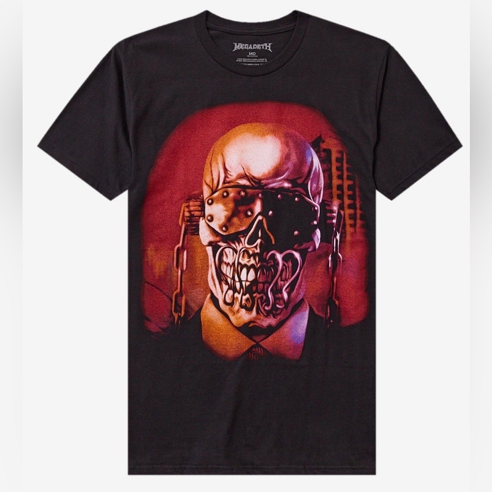 Megadeth Vic Rattlehead Graphic T-Shirt